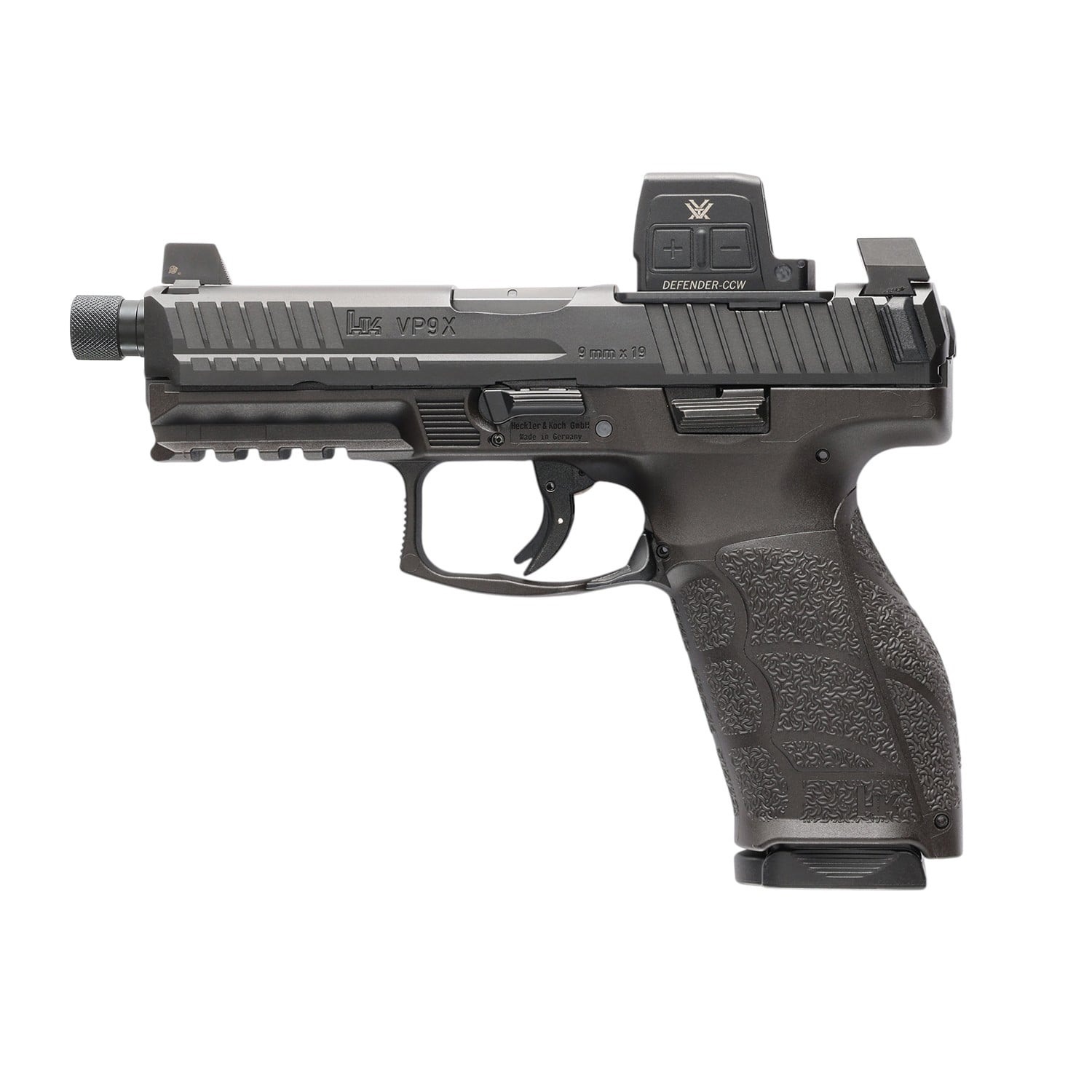 HK VP9A1 X Tactical: 9mm Duty Pistol Built for the Suppressor