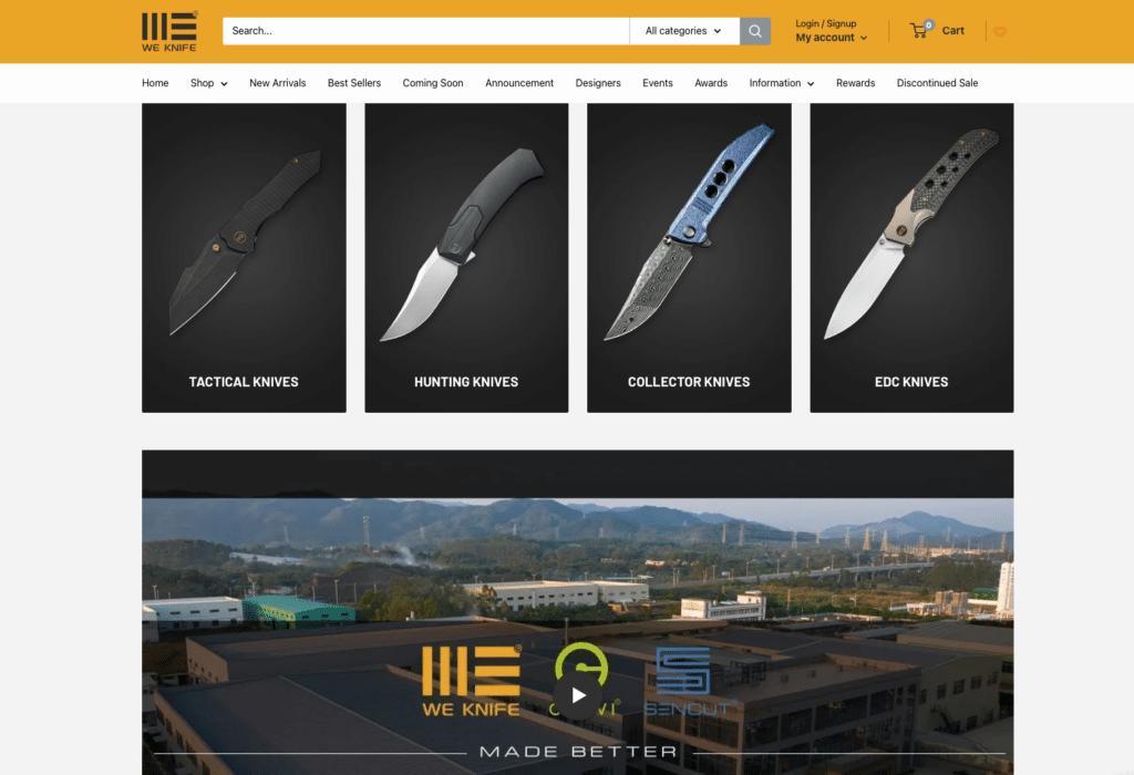 WeKnife Corwyn — product hero image for the 32nd Day of Silence prize stack