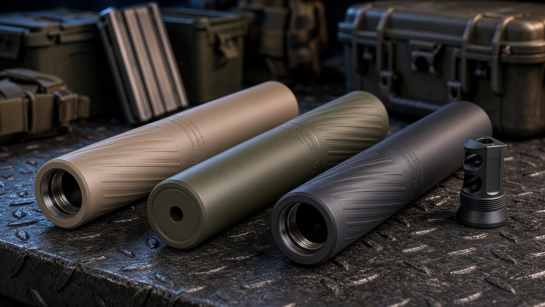 Thunder Beast Arms Ultra Nine titanium suppressors